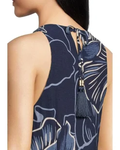 Women Tommy Bahama Jasmina Sapphire Sea Maxi Dress