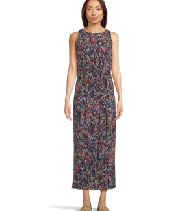 Tommy Bahama Jasmina Sunlit Seas Maxi Dress Coastline Clearance