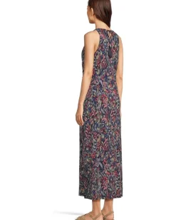 Tommy Bahama Jasmina Sunlit Seas Maxi Dress Coastline Clearance
