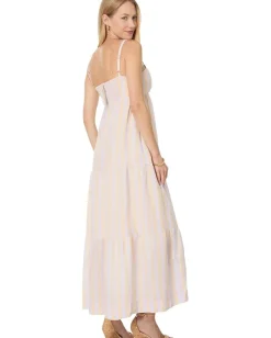 Women Lilly Pulitzer Javanne Linen Maxi Dress