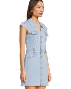 Paige Jaxsyn Denim Dress Jolene Pocket in Talya Outlet