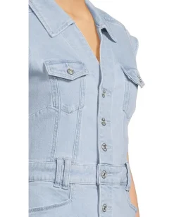 Paige Jaxsyn Denim Dress Jolene Pocket in Talya Outlet