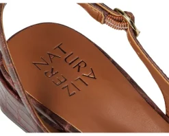 Naturalizer Jayla Cappuccino Croco Leather Outlet