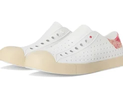 Native Shoes Jefferson Wanderfoam Block Shell White/ Bone White/ Popsicle Palm Block