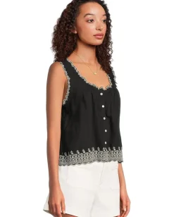 Women Madewell Jenny Top - Cotton Viscose Voile