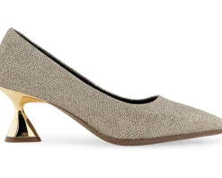 Aerosoles Jerry Soft Gold Fabric Discount