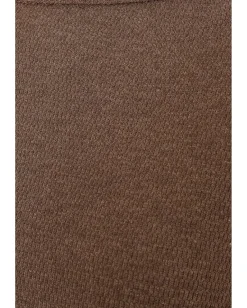 Free People Jess Long Sleeve Coco Brown Heather Sale