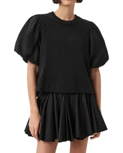 AllSaints Jess Tee Black 1 Clearance