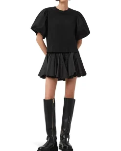 AllSaints Jess Tee Black 1 Clearance