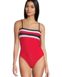 Beach Riot Jessa One-Piece American Color-Block New
