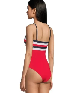 Beach Riot Jessa One-Piece American Color-Block New