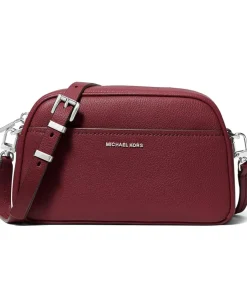 MICHAEL Michael Kors Jet Set Small Camera Xbody Oxblood Clearance