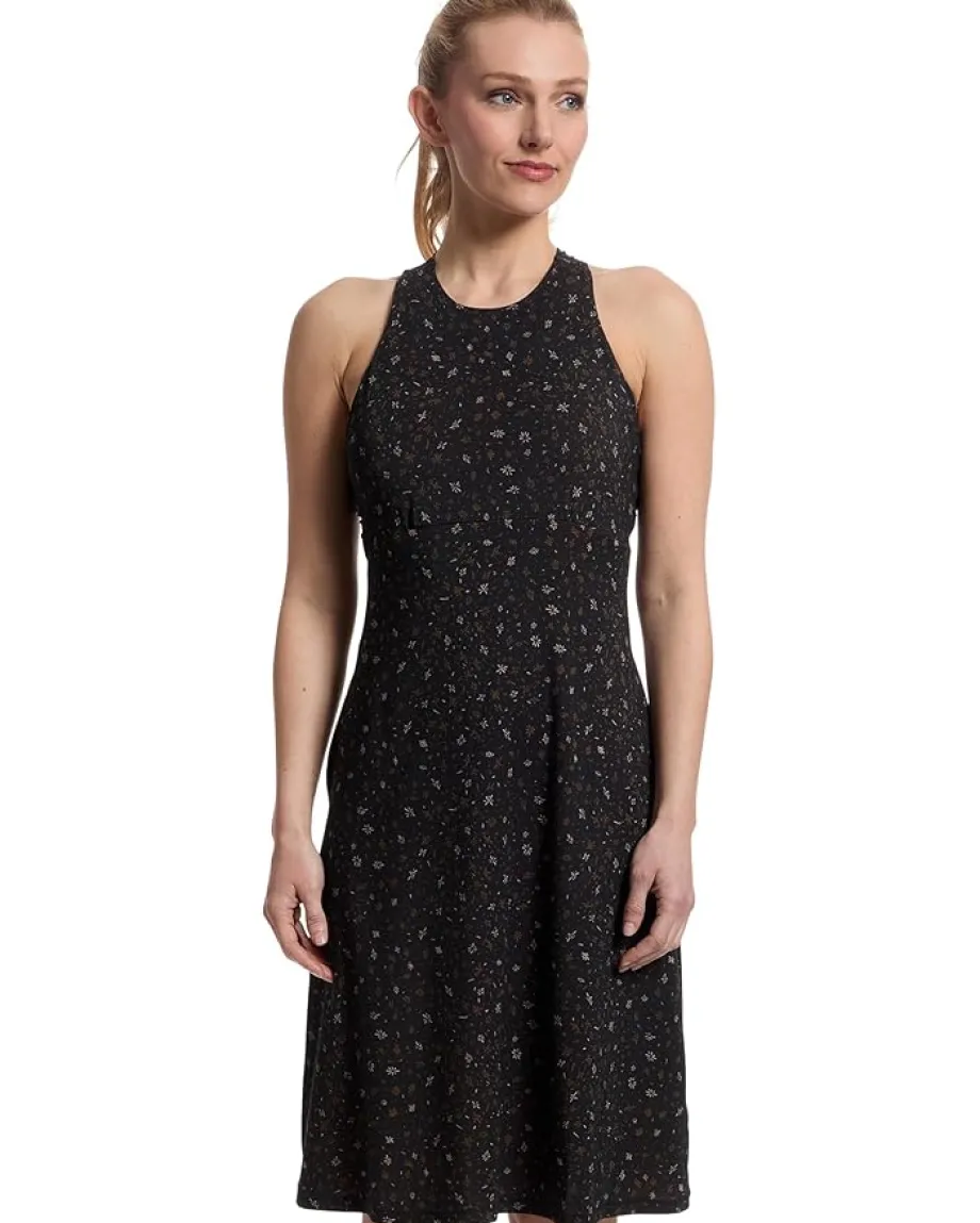 Prana Jewel Lake Summer Dress Black Springtime New
