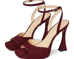 Jessica Simpson Jixte Platform Sandals Dark Cherry Sale