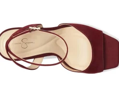 Jessica Simpson Jixte Platform Sandals Dark Cherry Sale