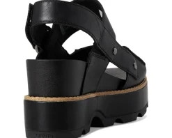 SOREL Joanie™ Iv Sandals Wedge Black/Black Best