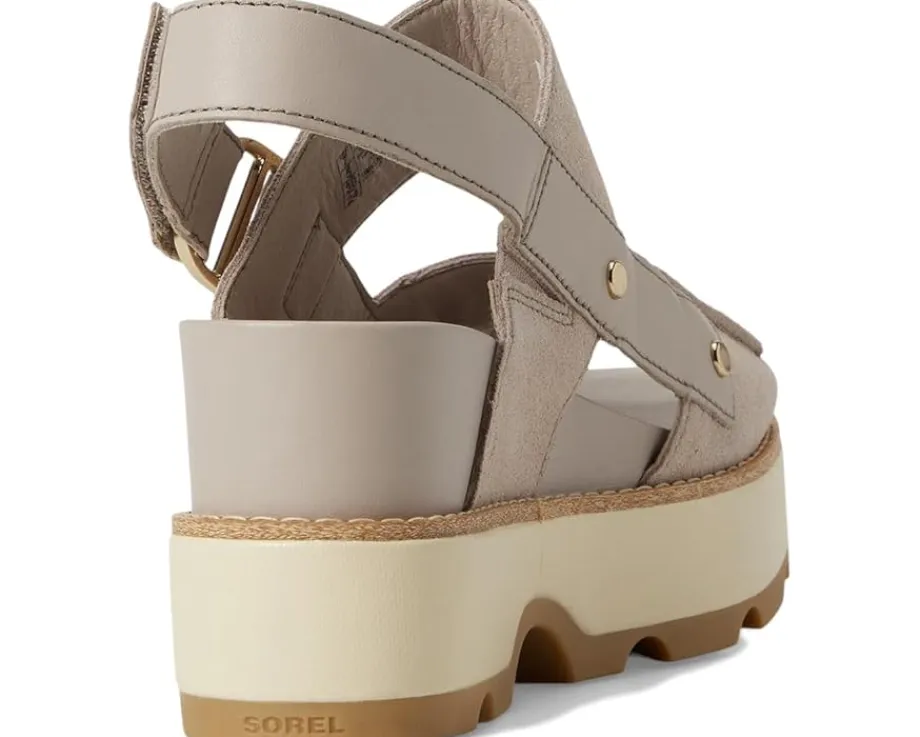 SOREL Joanie™ Iv Sandals Wedge Crushed Clay/Gum Clearance