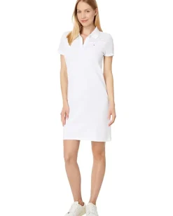Tommy Hilfiger Johnny Collar Dress Bright White Discount