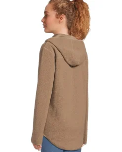 Women Craft Join Pile Fleece Fullzip Hood