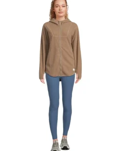 Women Craft Join Pile Fleece Fullzip Hood