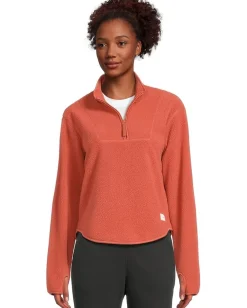 Women Craft Join Pile Fleece Halfzip