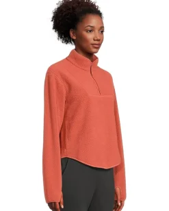 Women Craft Join Pile Fleece Halfzip