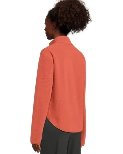 Women Craft Join Pile Fleece Halfzip