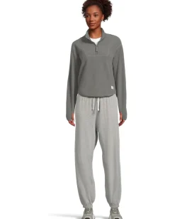 Craft Join Pile Fleece Halfzip Leaf New