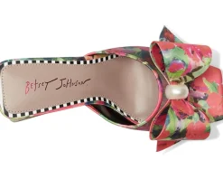 Blue by Betsey Johnson Jordn Red Green Floral Sale