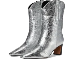 Steve Madden Josefine Silver Leather Clearance