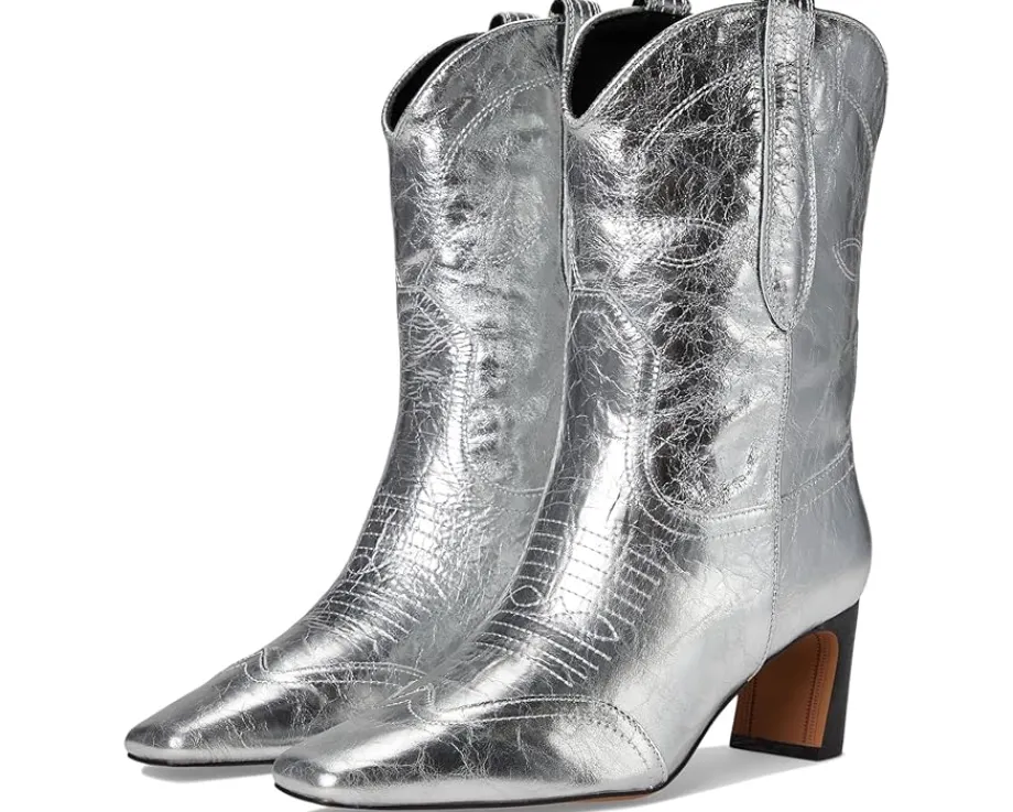 Steve Madden Josefine Silver Leather Clearance
