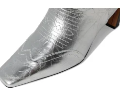 Steve Madden Josefine Silver Leather Clearance