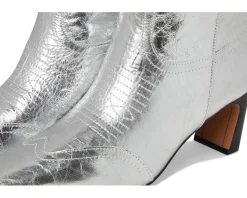 Steve Madden Josefine Silver Leather Clearance