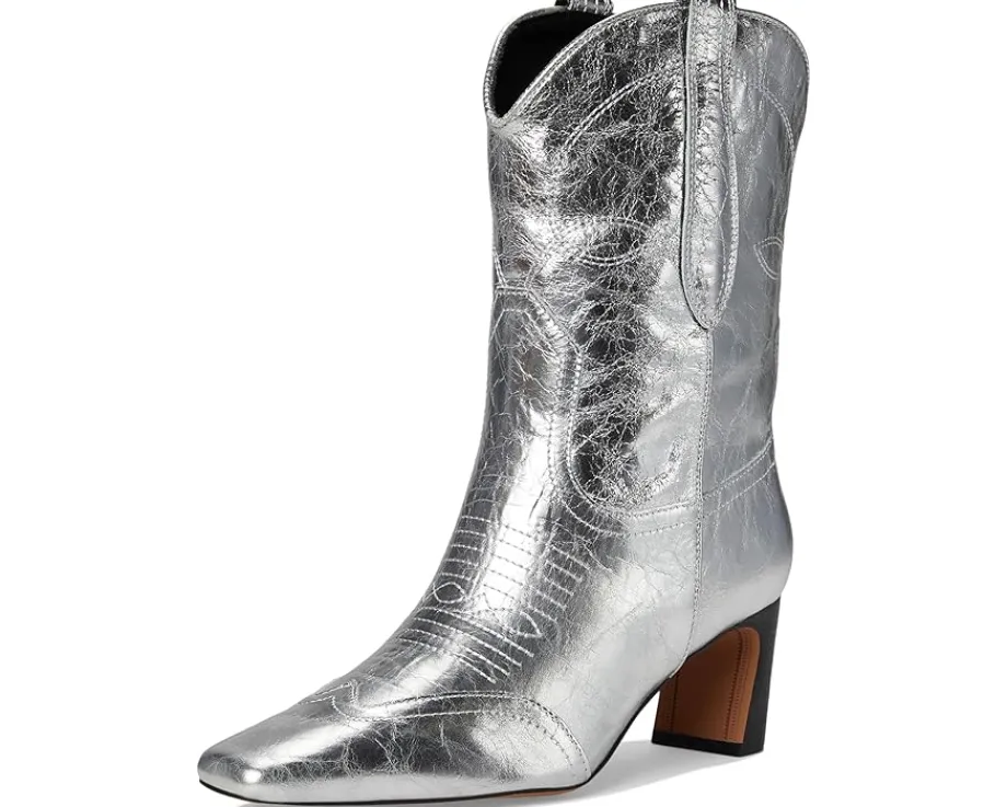 Steve Madden Josefine Silver Leather Clearance
