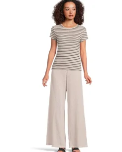 Women Michael Stars Joy Stripe Tee