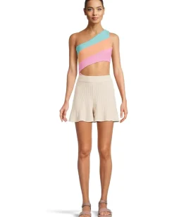 Beach Riot Joyce One-Piece Crush Color-Block Clearance