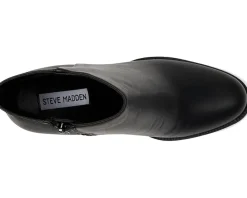 Steve Madden Jozie Black Leather New
