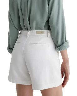 AG Jeans Jude Mid Rise Chino Shorts Powder New