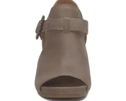 Women Lucky Brand Juliane Cutout Heeled Sandal