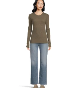 Women Michael Stars Juliet Crew Neck