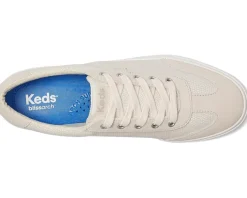 Keds Jump Kick T-Toe Cream/Taupe Leather/Suede Outlet