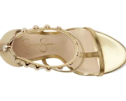 Women Jessica Simpson Juniya Studded Heeled Sandals