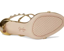 Women Jessica Simpson Juniya Studded Heeled Sandals