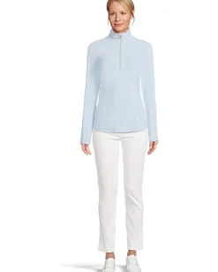 Lilly Pulitzer Justine Half Zip Upf 50+ Bluette Clearance