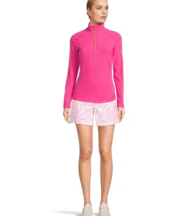 Women Lilly Pulitzer Justine Half Zip Upf 50+