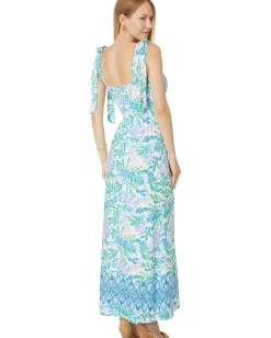 Women Lilly Pulitzer Kailua Smocked Maxi Dress