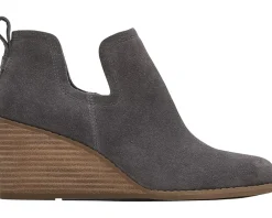 TOMS Kallie - Wide Pavement Grey Suede Outlet