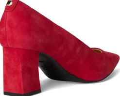 Nine West Kalore 9X9 Dark Red Suede Outlet