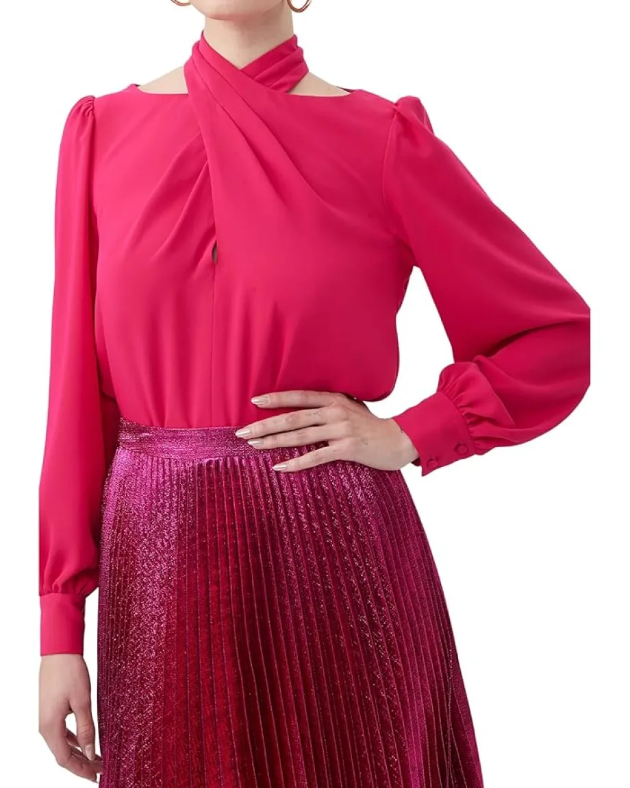 Trina Turk Kanai Top Fairy Fuschia