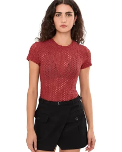 Women AllSaints Karma Stevie Tee